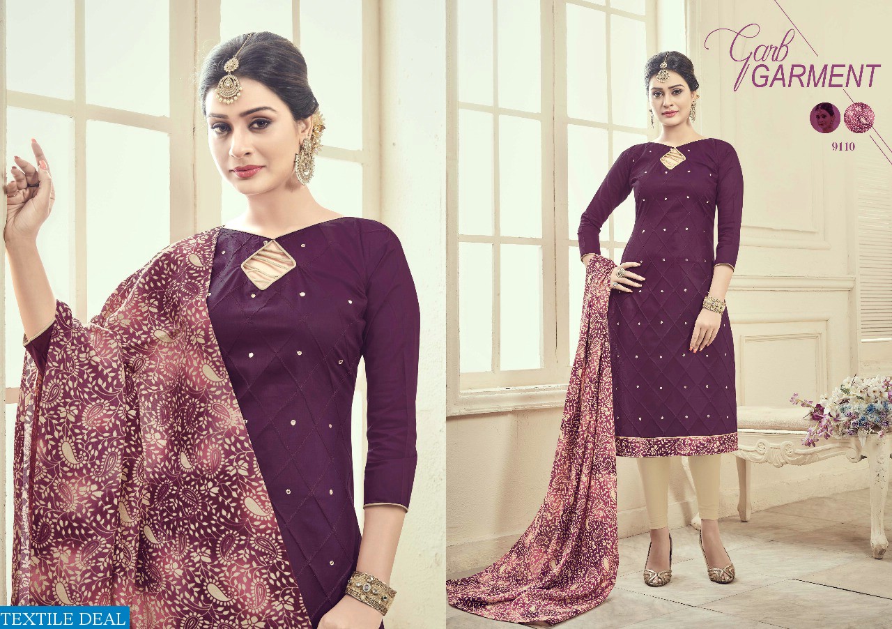 Raghav brandy Wholesale cotton pintex Dress material